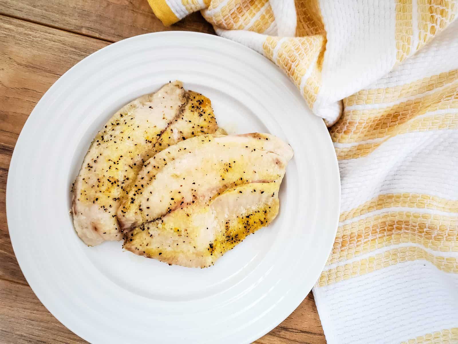 Easy Baked Tilapia with Lemon Pepper Seasoning A Crazy Family