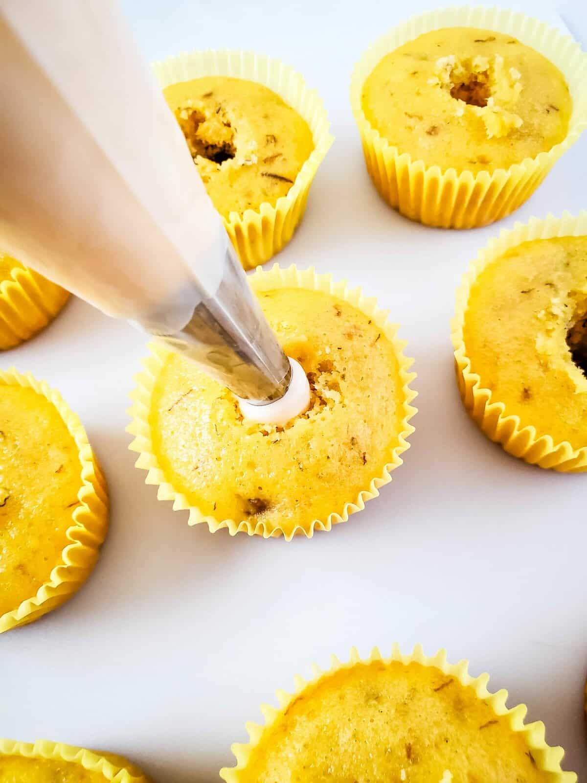 Banana Cream Pie Cupcakes Process 16