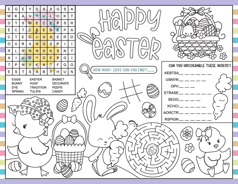 Easter Placemats 03