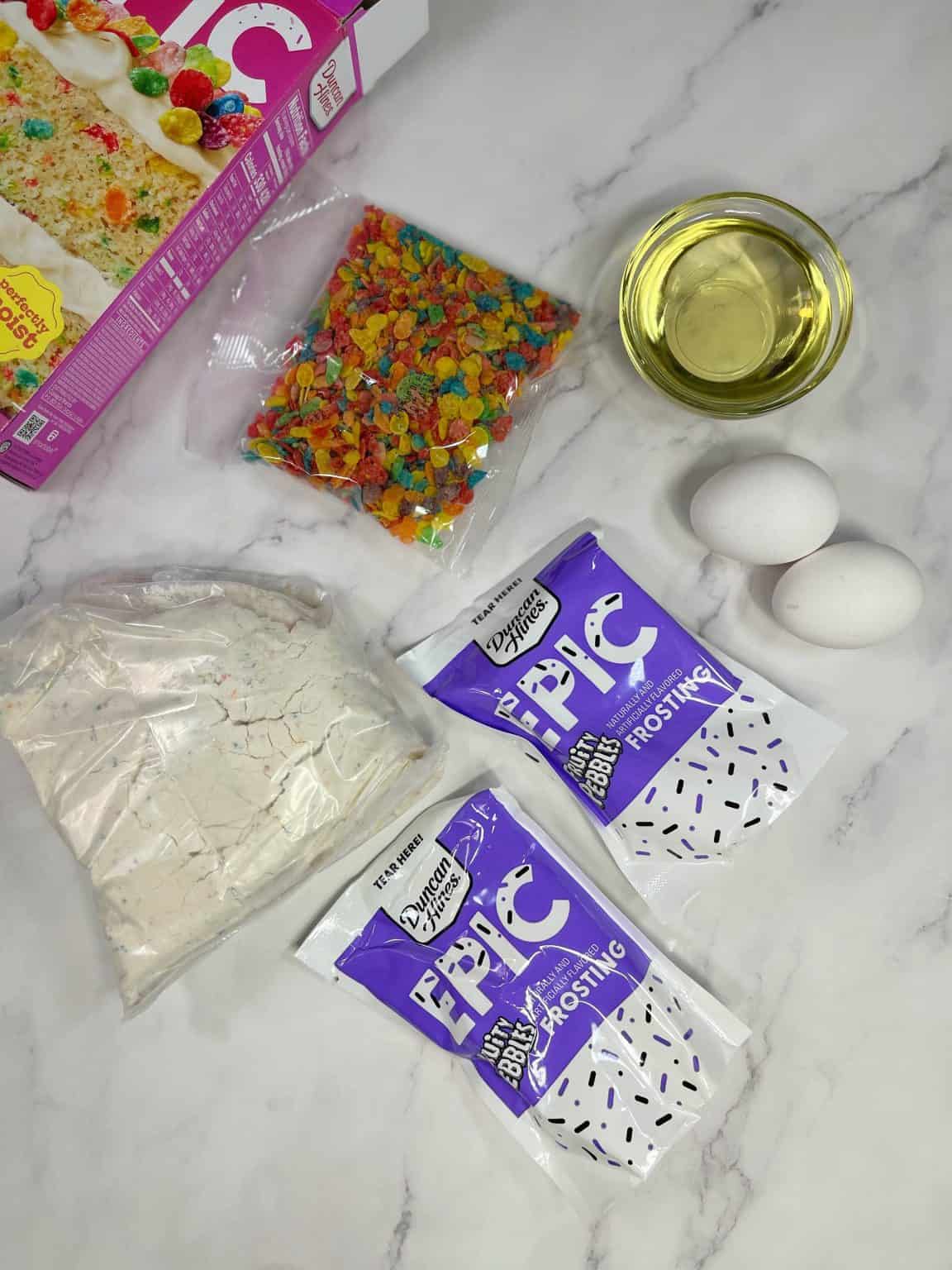 Fruity Pebbles Cookies From Cake Mix A Crazy Family