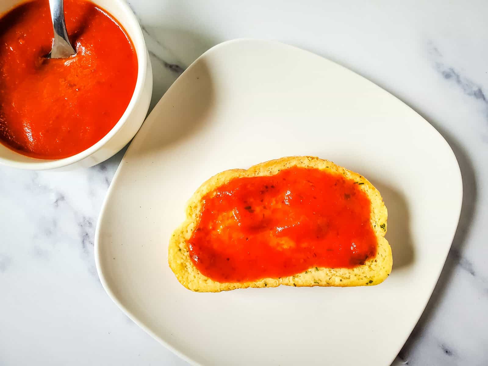 Air Fryer Garlic Bread Pizza A Crazy Family