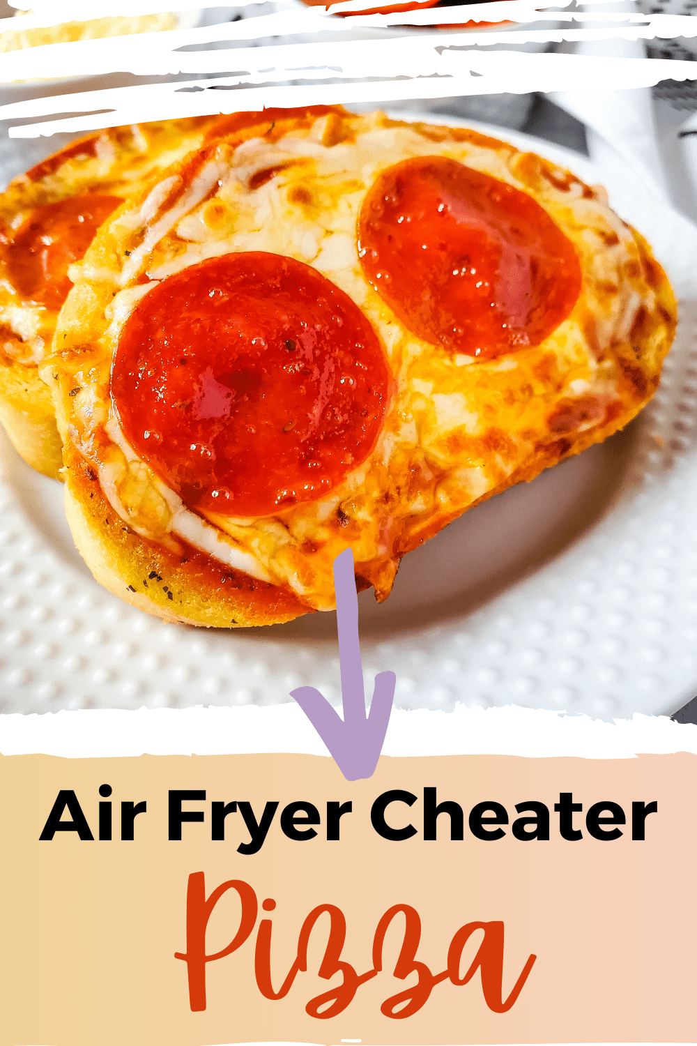 Air Fryer Garlic Bread Pizza A Crazy Family