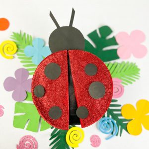 glitter ladybug complete