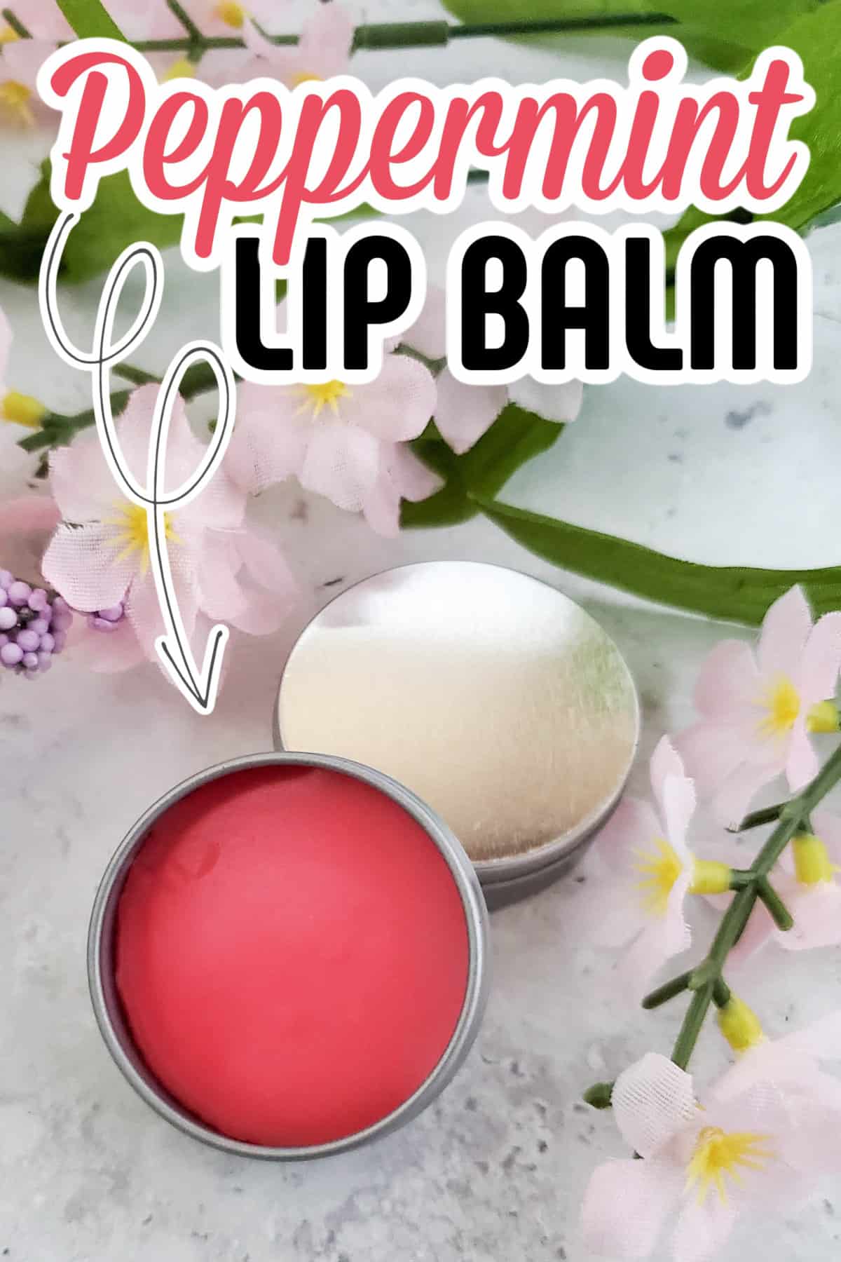 peppermint lip balm pin 1