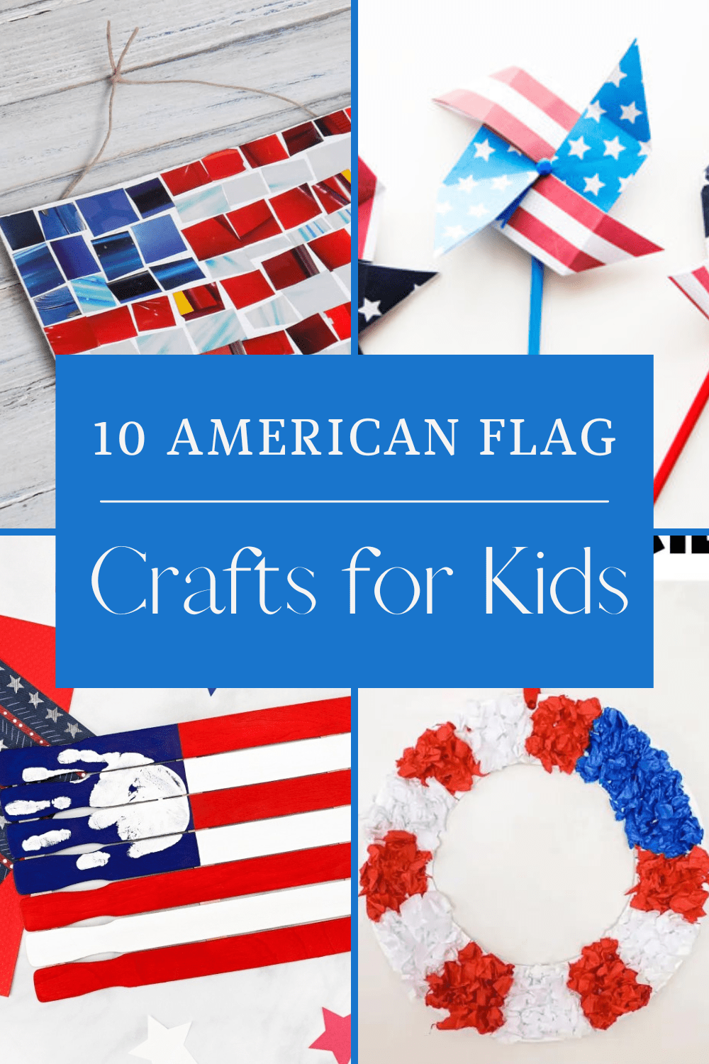10 American Flag Crafts for Kids