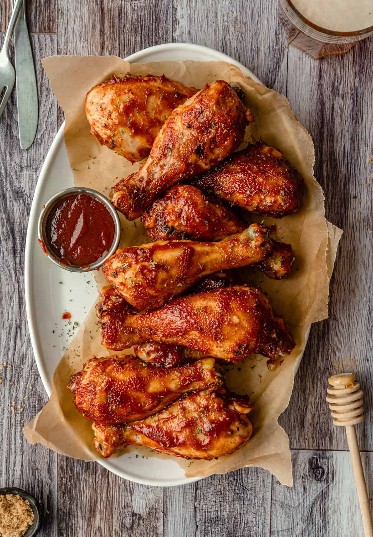 Air Fryer BBQ Chicken Drumsticks 1