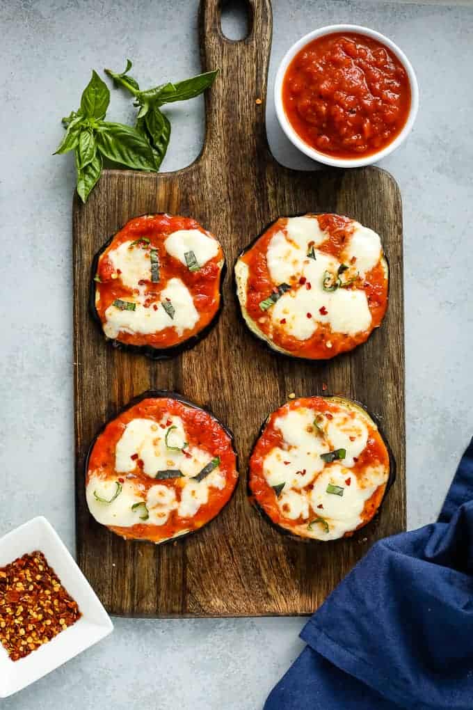 Air Fryer Eggplant Pizzas 4 of 7