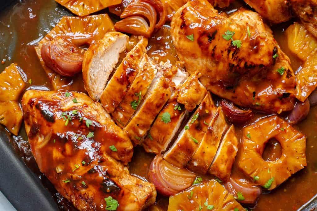 BBQ Chicken with Pineapple