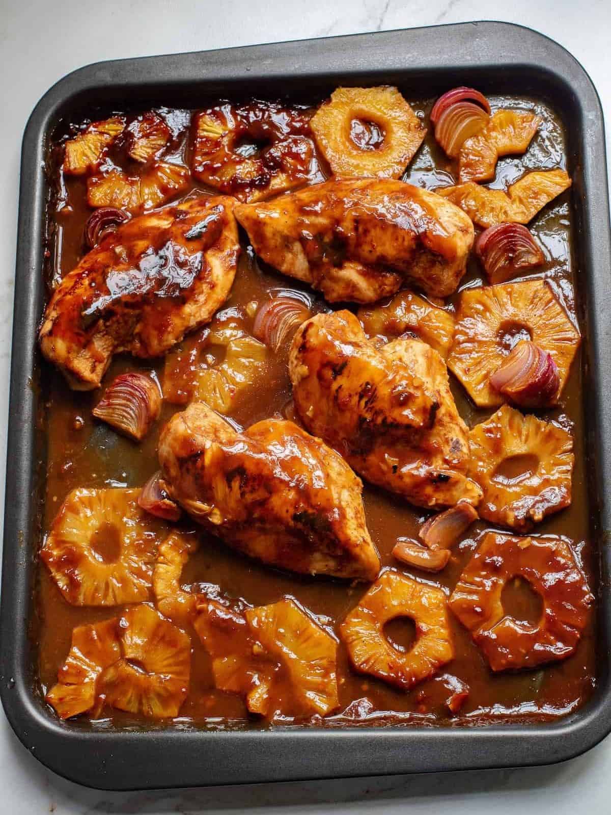 BBQ Chicken with Pineapple final