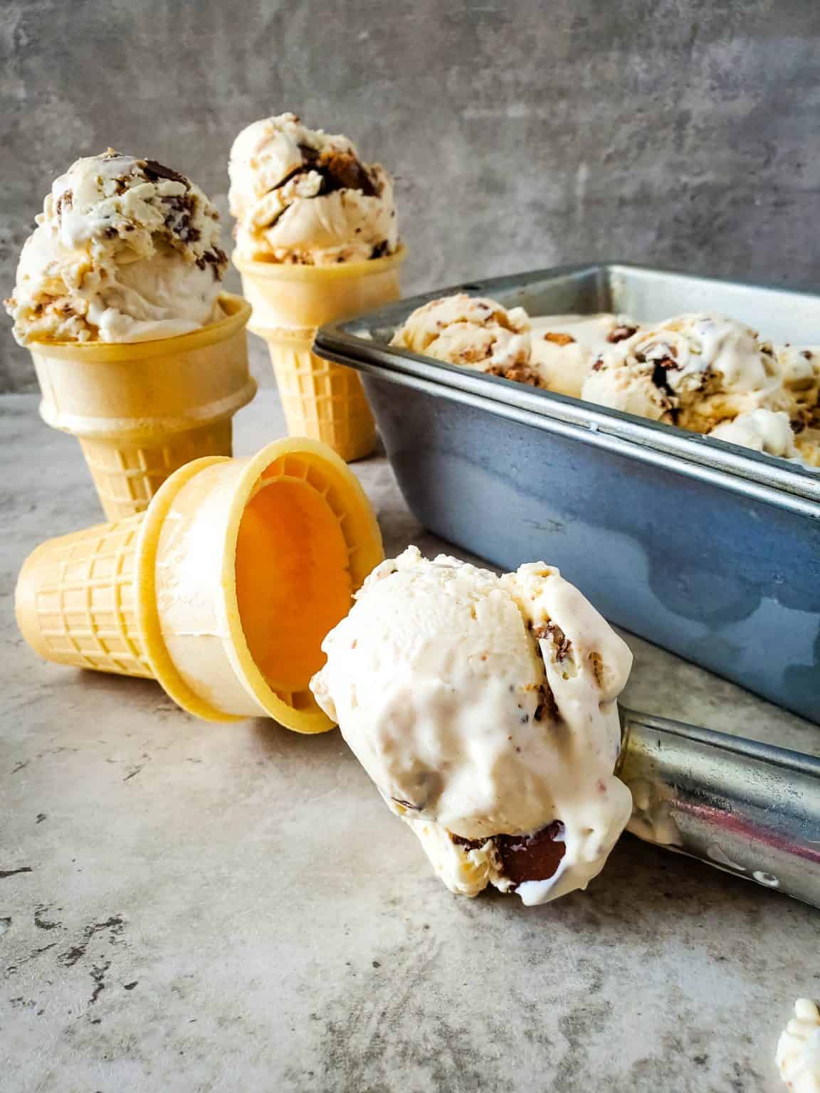 Homemade Reese's Peanut Butter Cups Ice Cream Recipe A Crazy Family