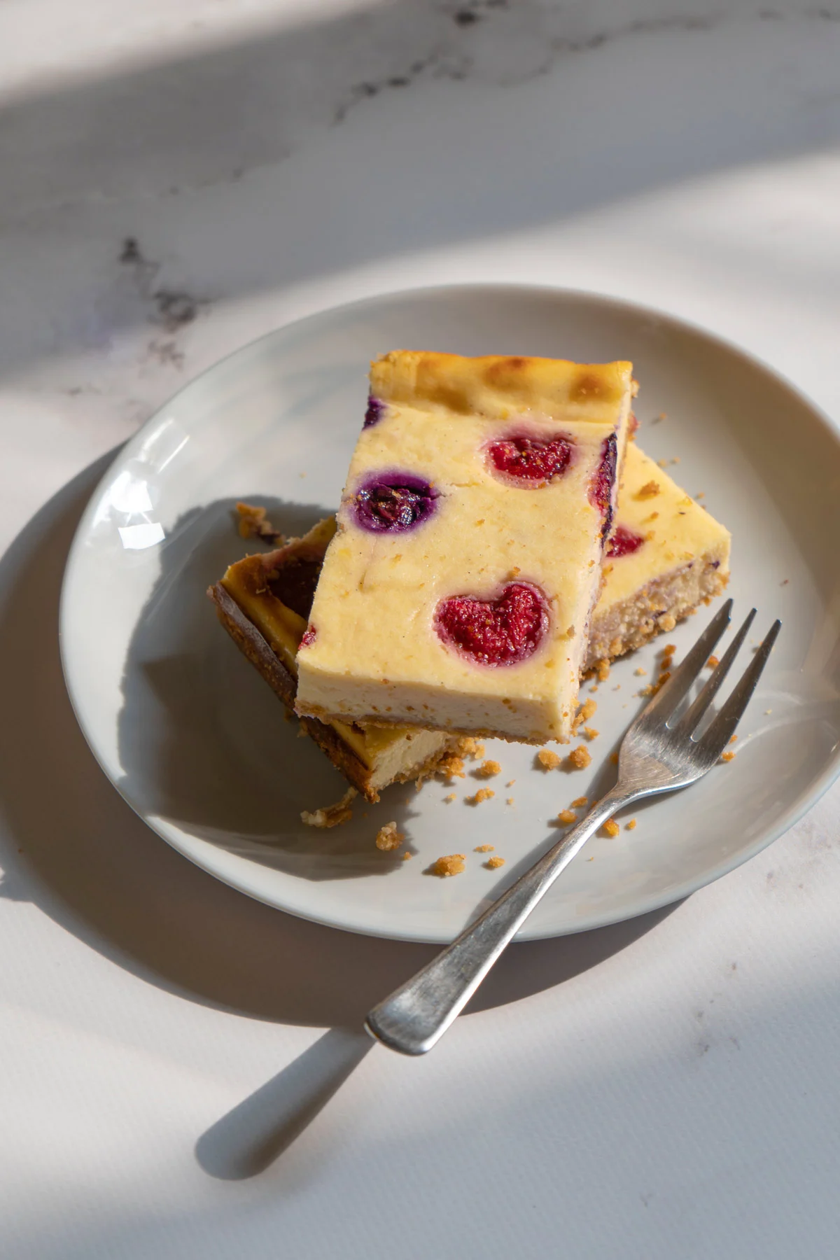 cottage cheesecake finished