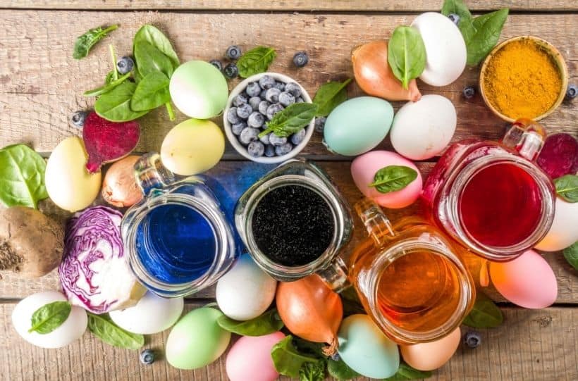 Dyeing Easter Eggs With Natural Ingredients