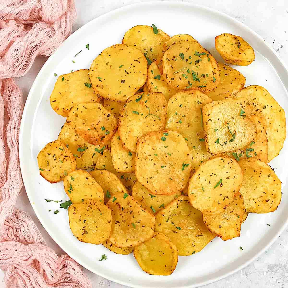 air fryer sliced potatoes