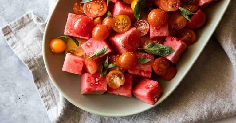 FB Tomato Watermelon Salad