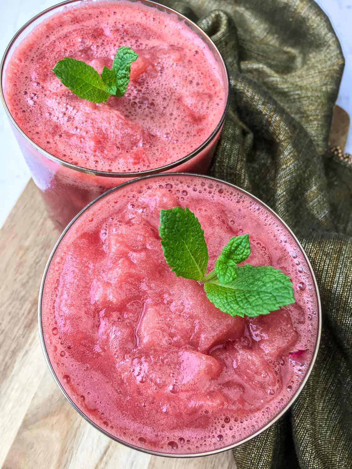 Frozen Watermelon Slushie 1