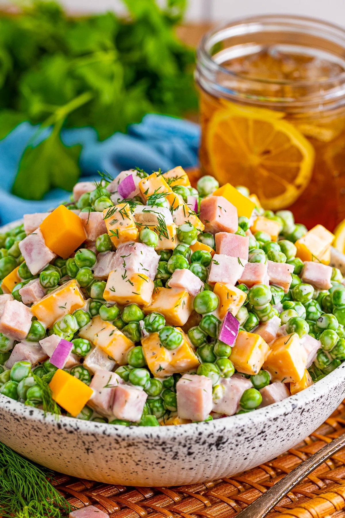 Ham and Pea Salad 7