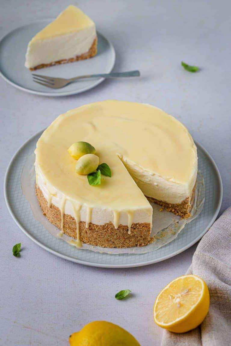 No Bake Lemon Cheesecake 7
