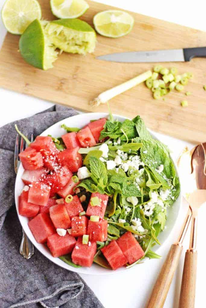Spicy watermelon arugula salad web1 683×1024
