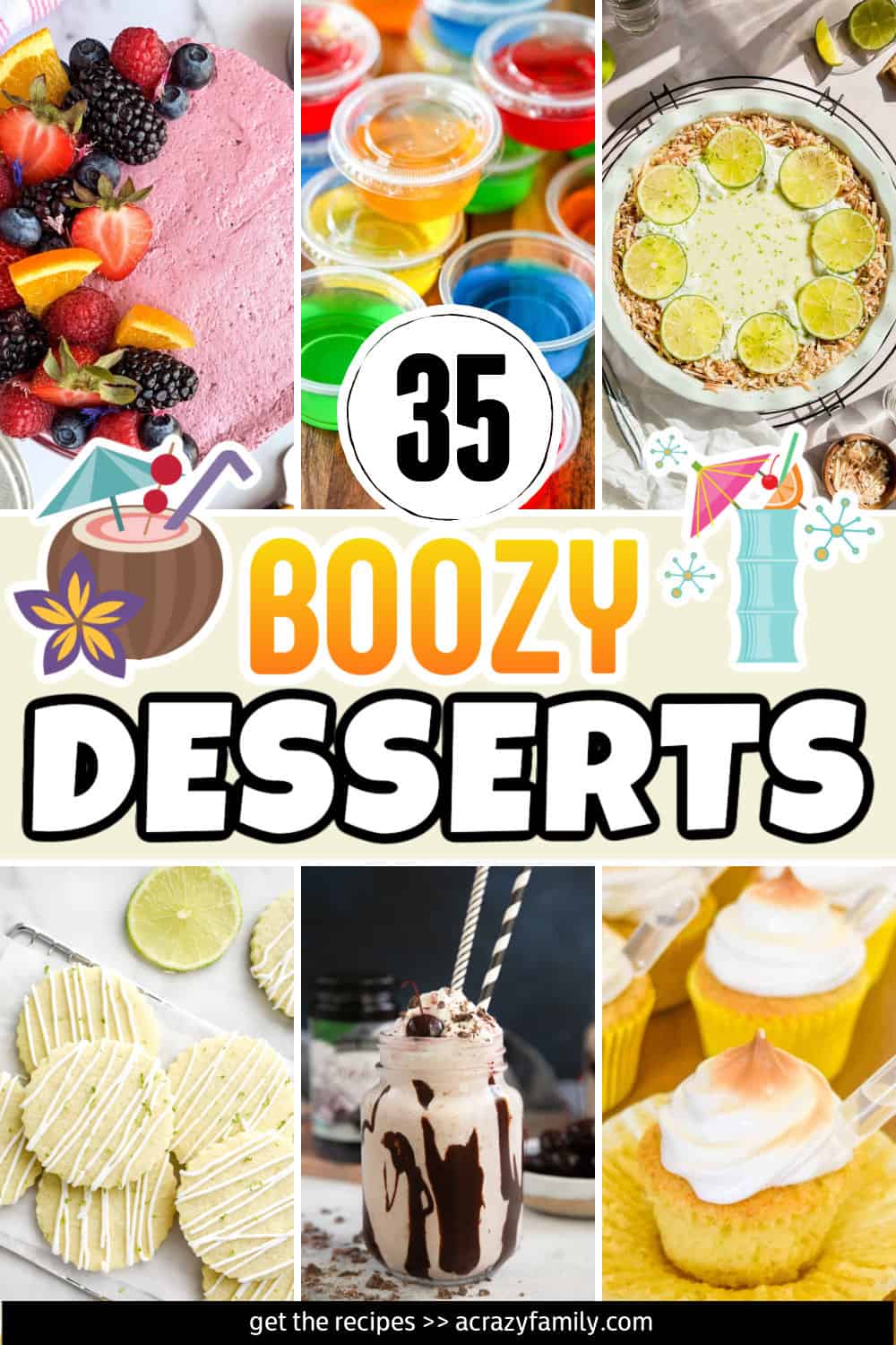 boozy desserts