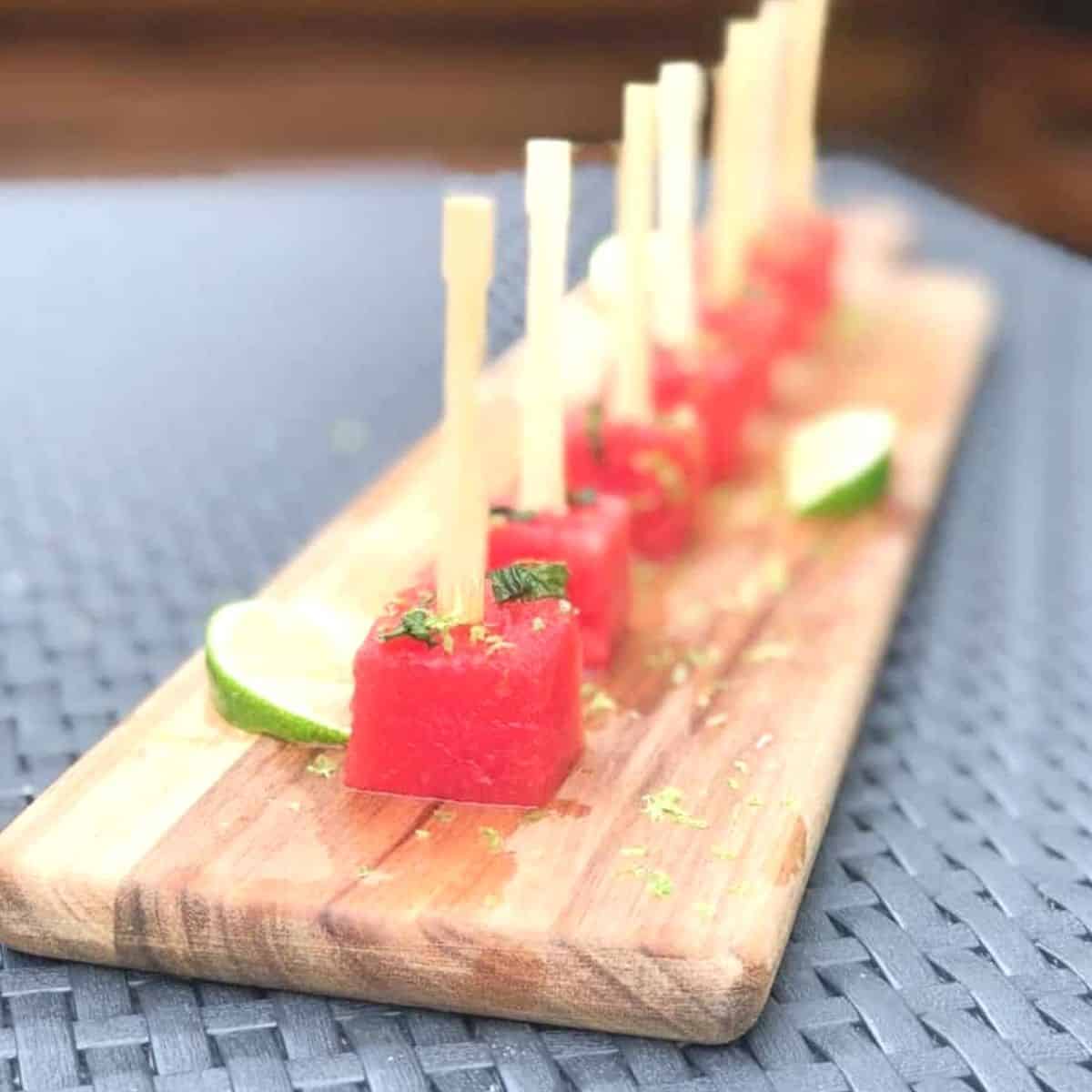 boozy infused watermelon