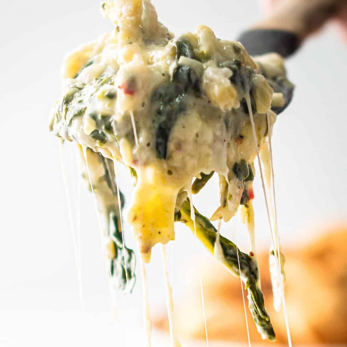 fg healthy spinach artichoke dip