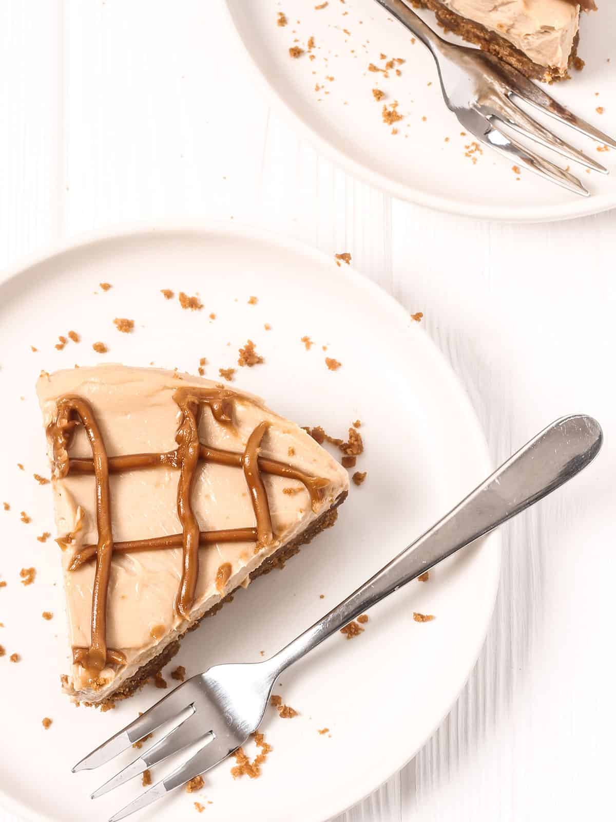 no bake biscoff cheesecake feature