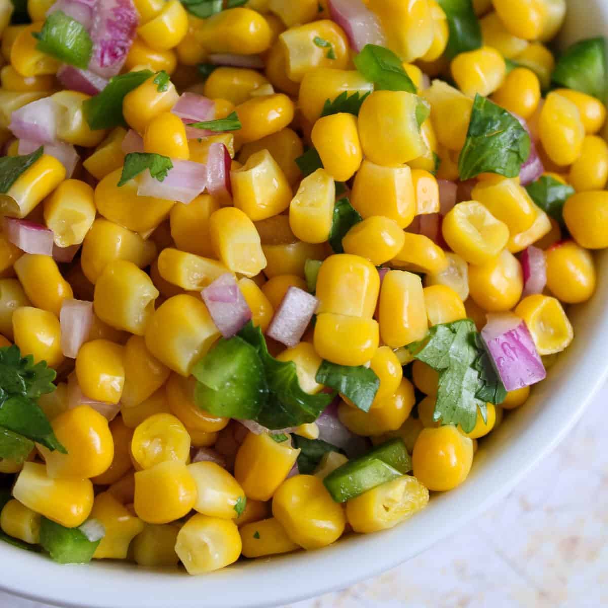 roasted chili corn salsa featured