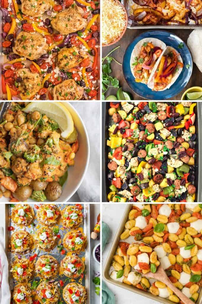 summertime sheet pan recipes