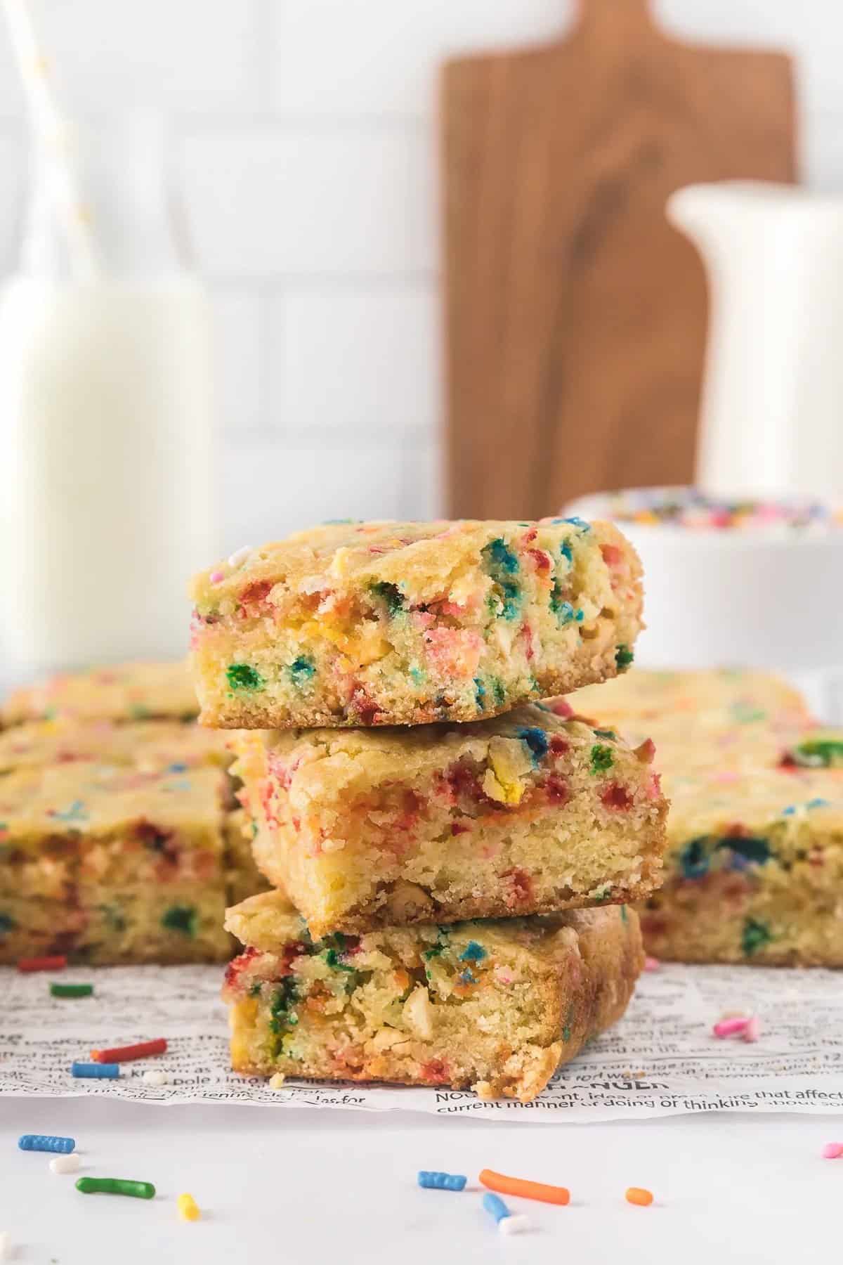 18. Funfetti Blondies _