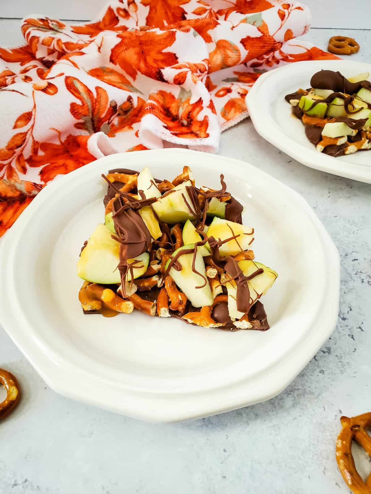 Caramel Apple Crunch Dessert A Crazy Family