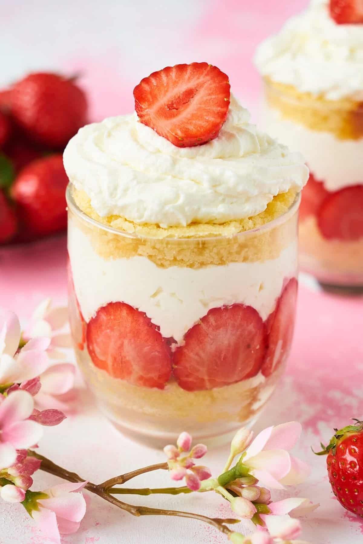 27. Strawberry Cream Trifle _