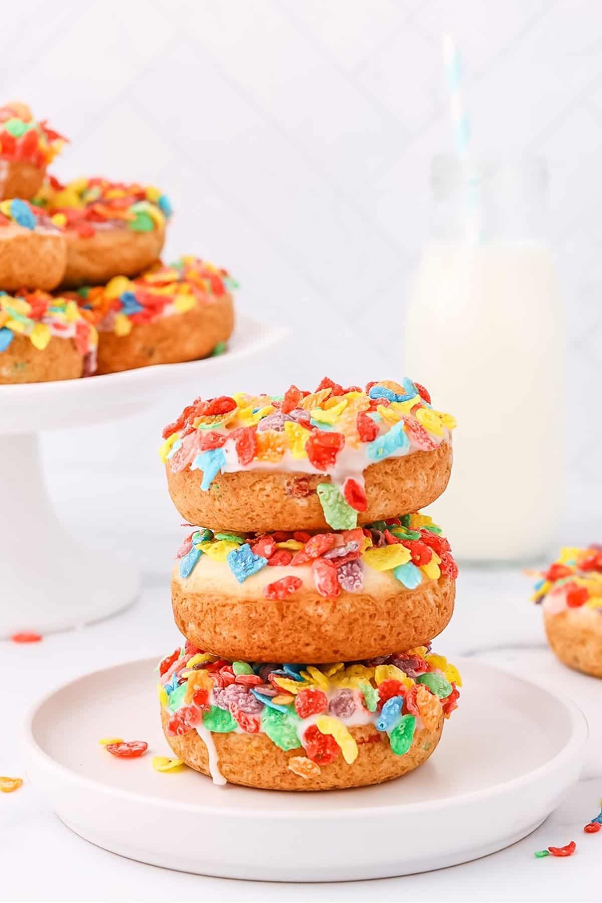 40. Fruity Pebbles Donuts _