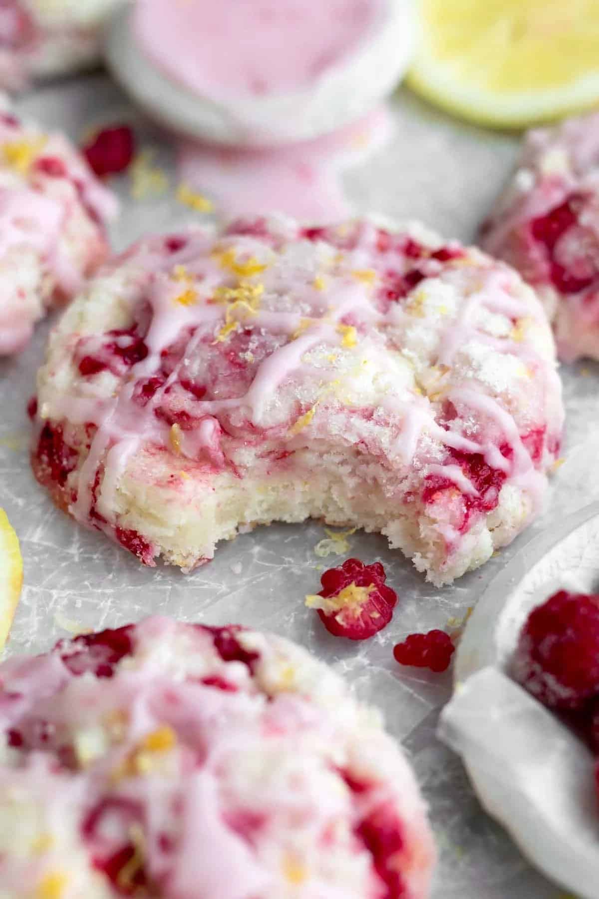 6. Lemon Raspberry Cookies_