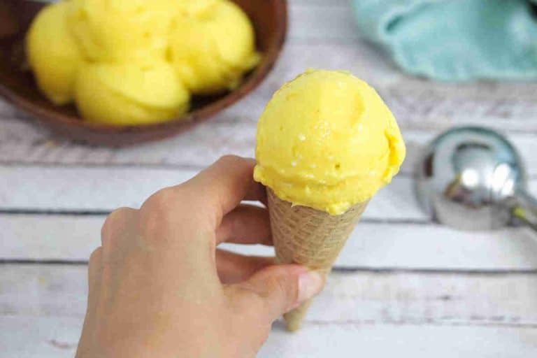 Mango ice cream