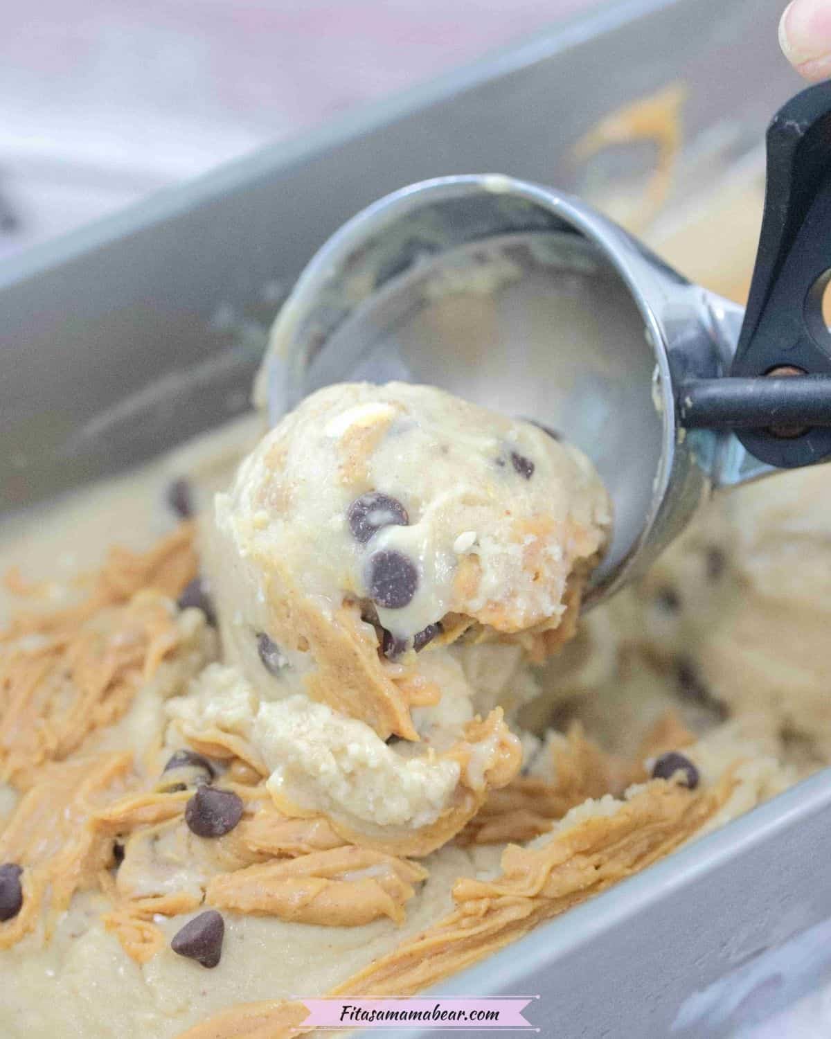 Peanut butter protein ice cream feature 2
