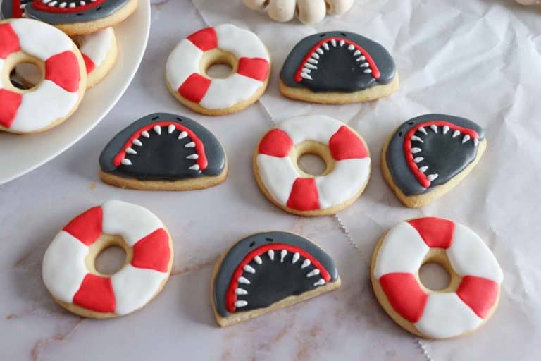 Shark Week Sugar Cookies 06