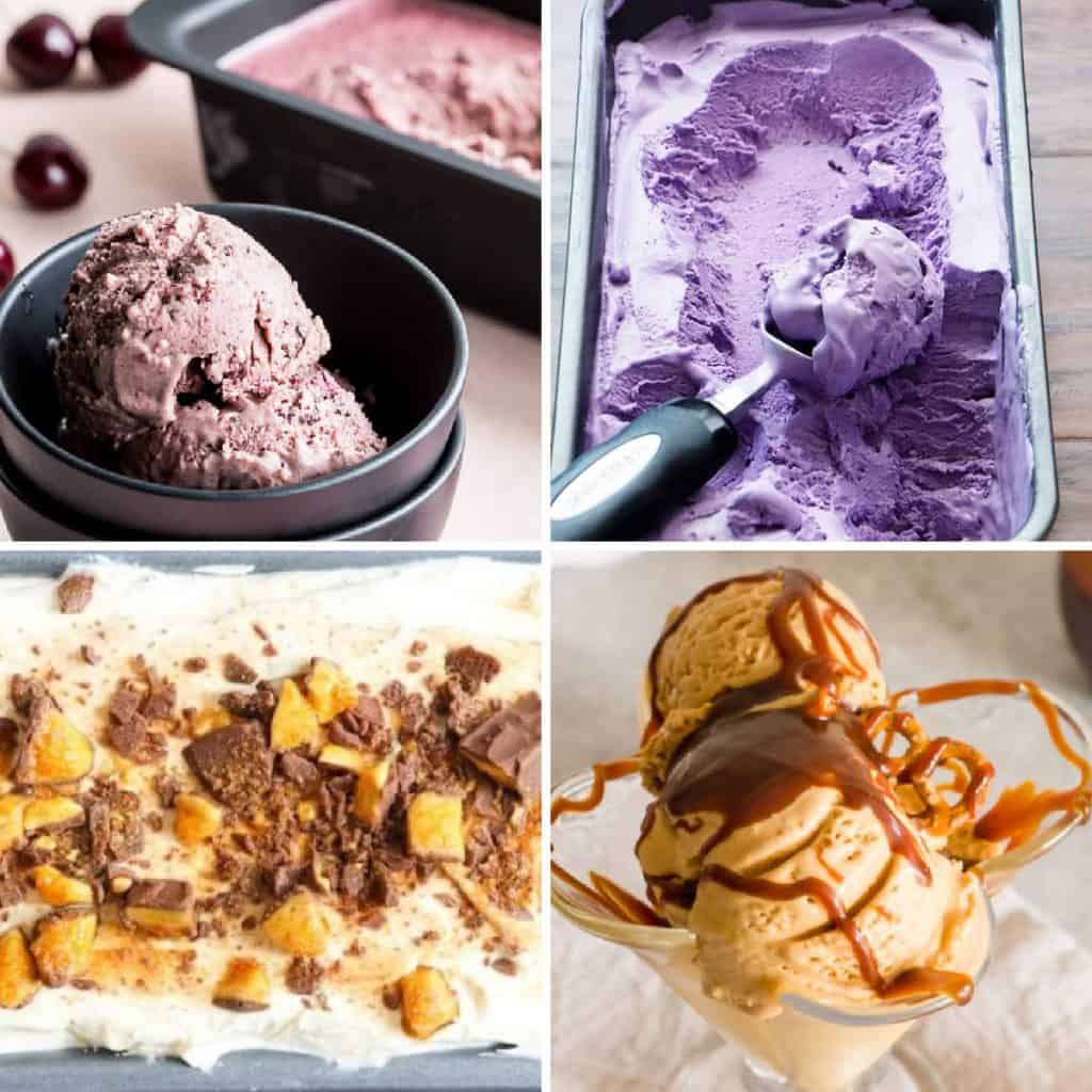 no churn ice cream collage 3