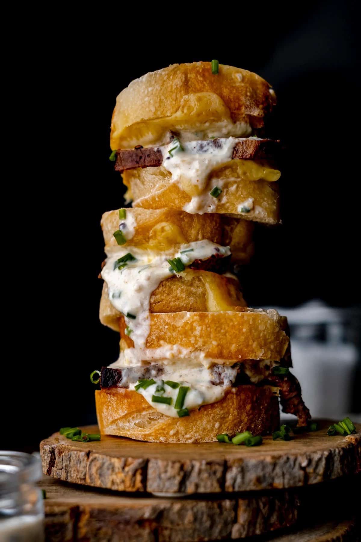 12. Elk Steak Sandwiches _