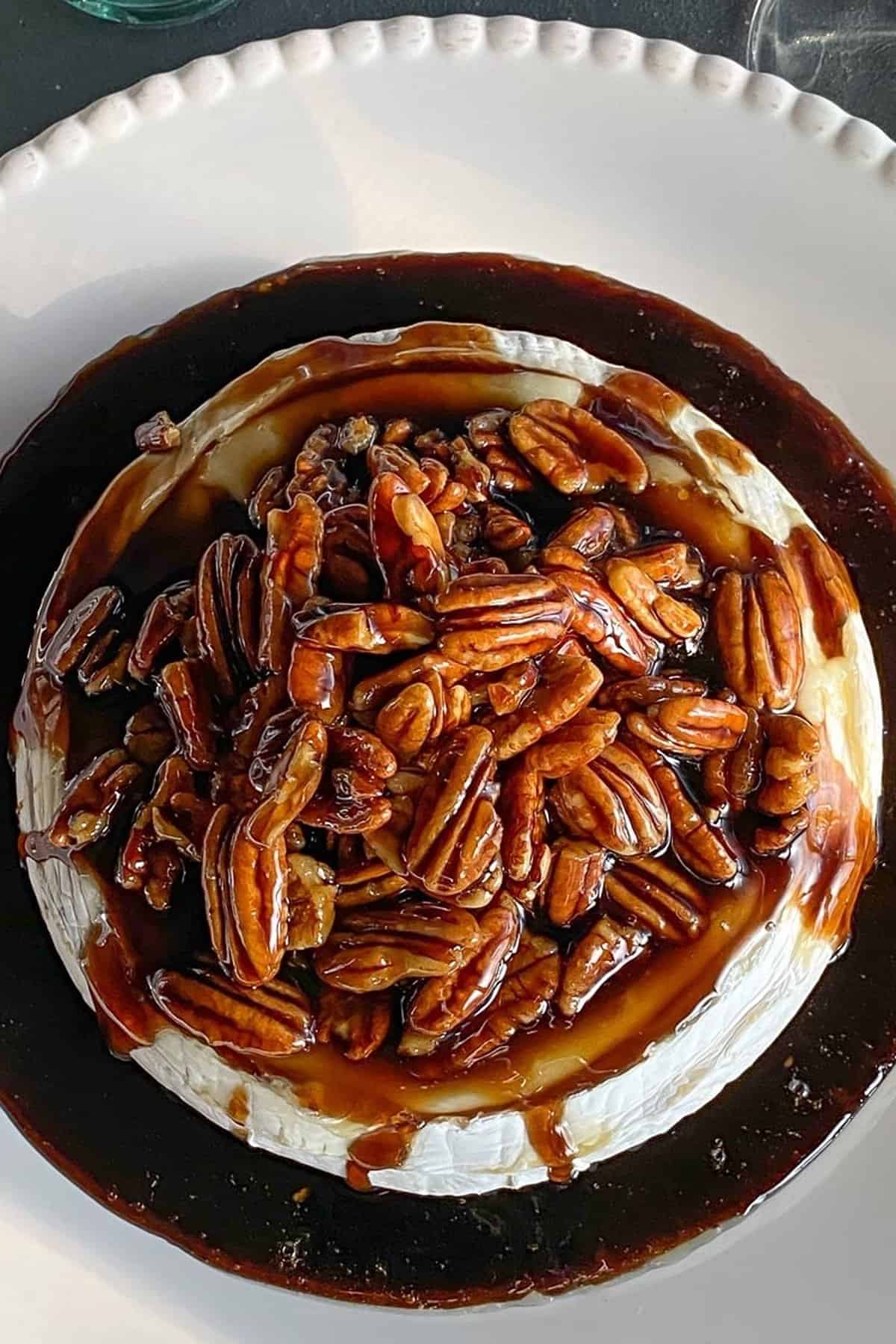 21. Kahlua Pecan Brown Sugar Baked Brie _