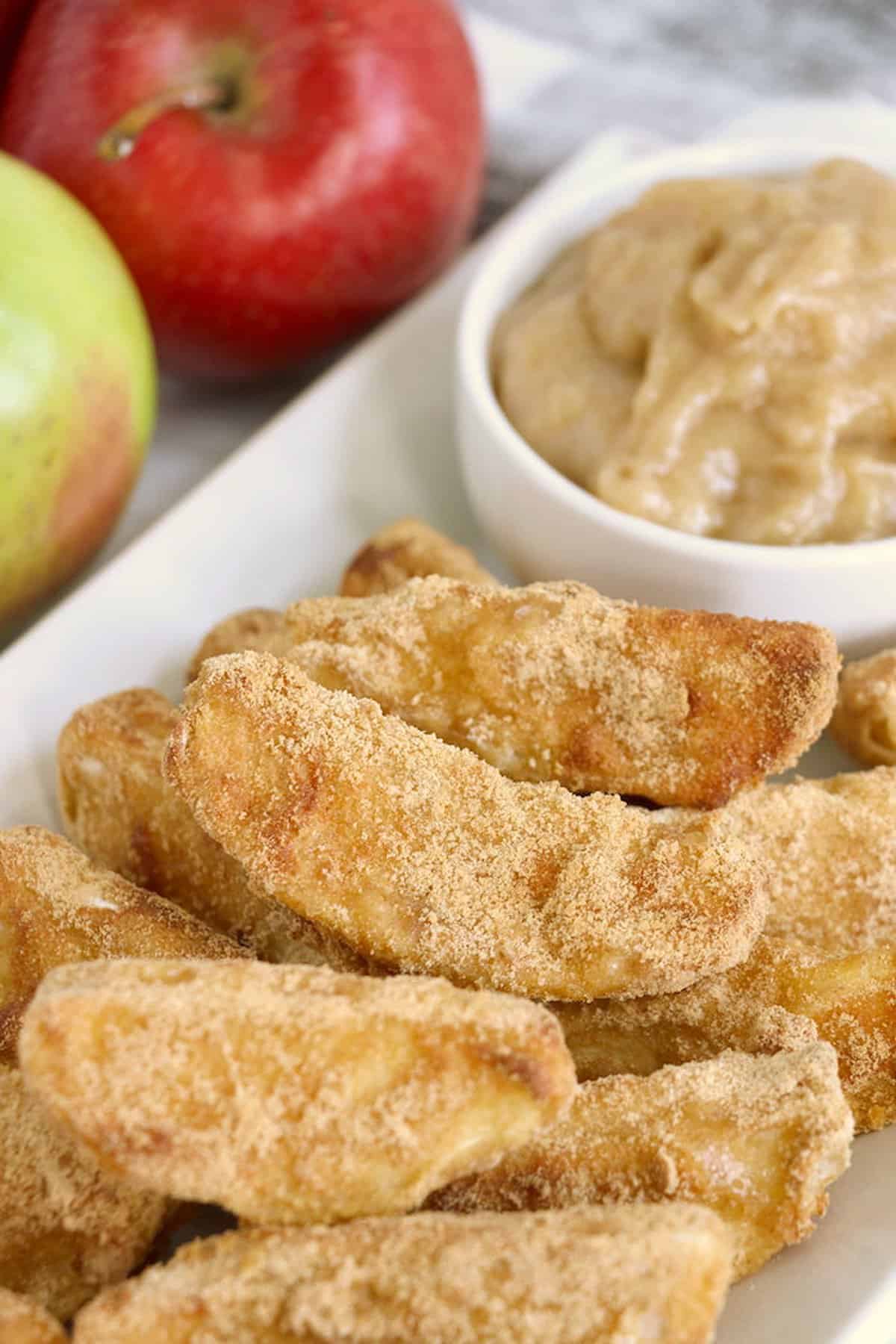 22. Air Fryer Apples With Caramel _