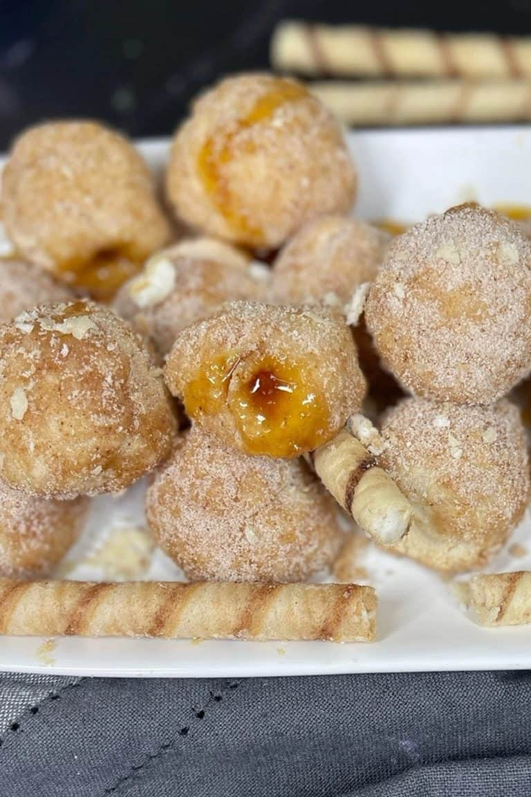 3. Baked Donut Holes With Canned Biscuits_