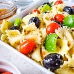 Bow Tie Italian Pasta Salad Set 5 6