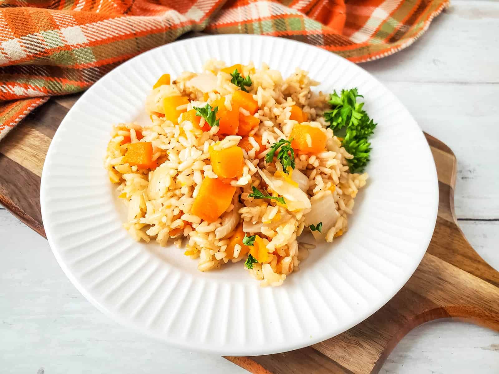 Easy Crockpot Butternut Squash Risotto Recipe A Crazy Family
