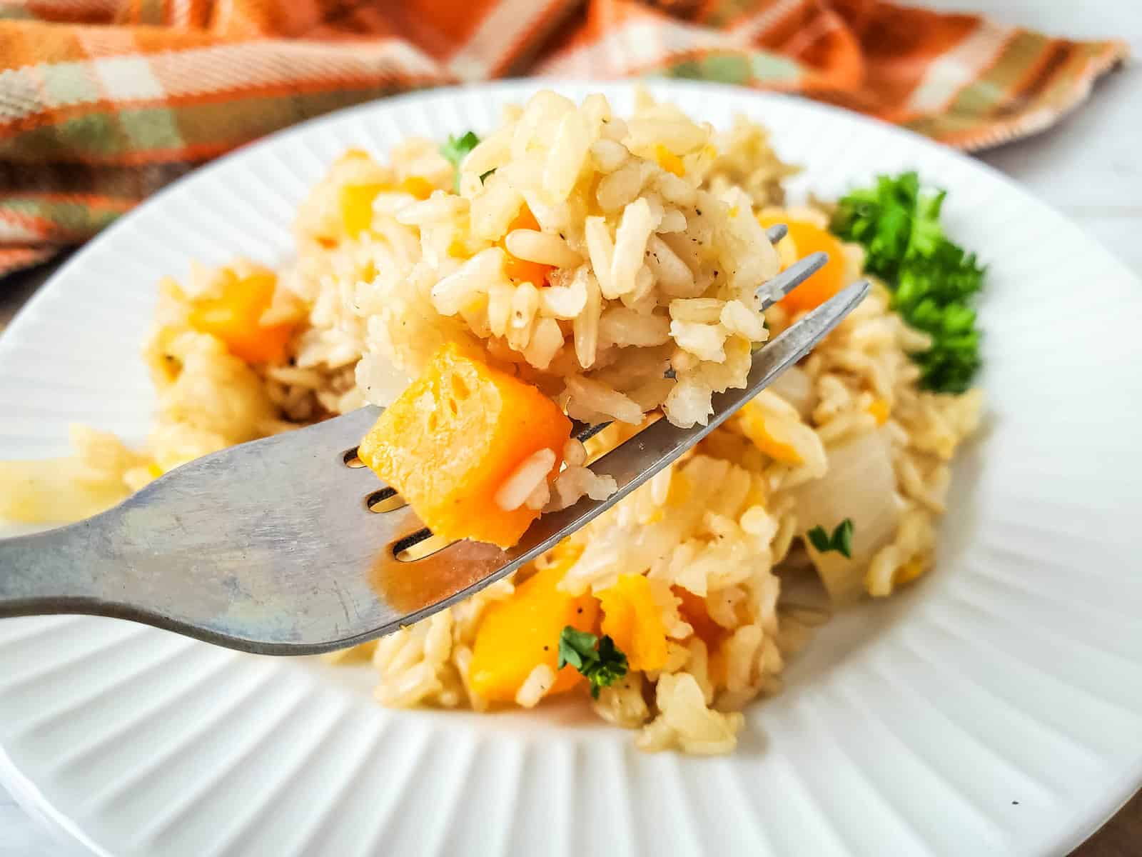 Easy Crockpot Butternut Squash Risotto Recipe A Crazy Family