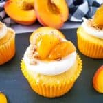 Peach Cobbler Pie Cupcakes Set 5 1