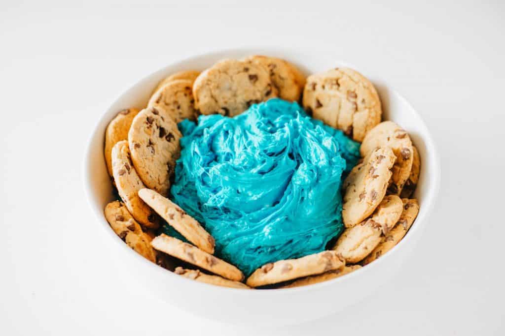 cookie monster dip process 3