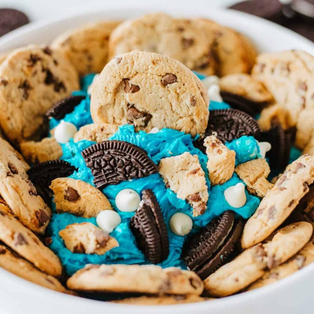 cookie monster dipping