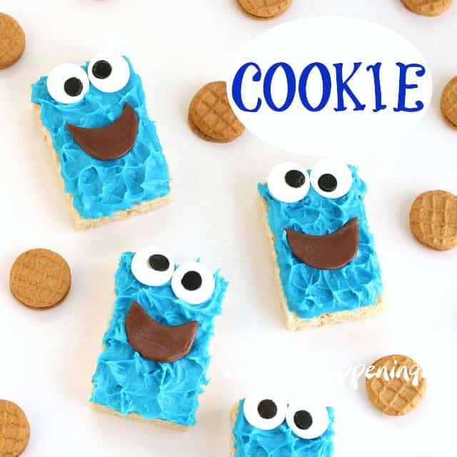 cookie montser rice krispie treats recipe