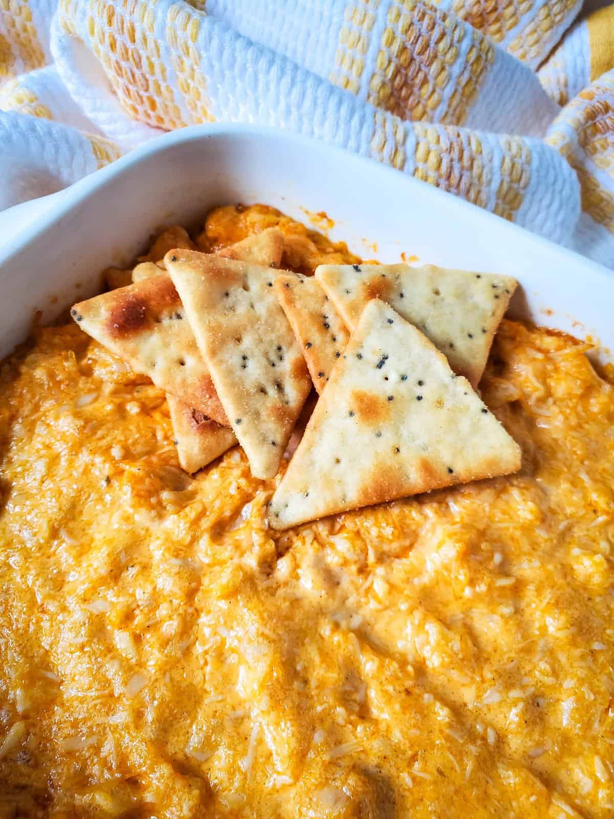 Easy Buffalo Chicken Dip Set 5 3