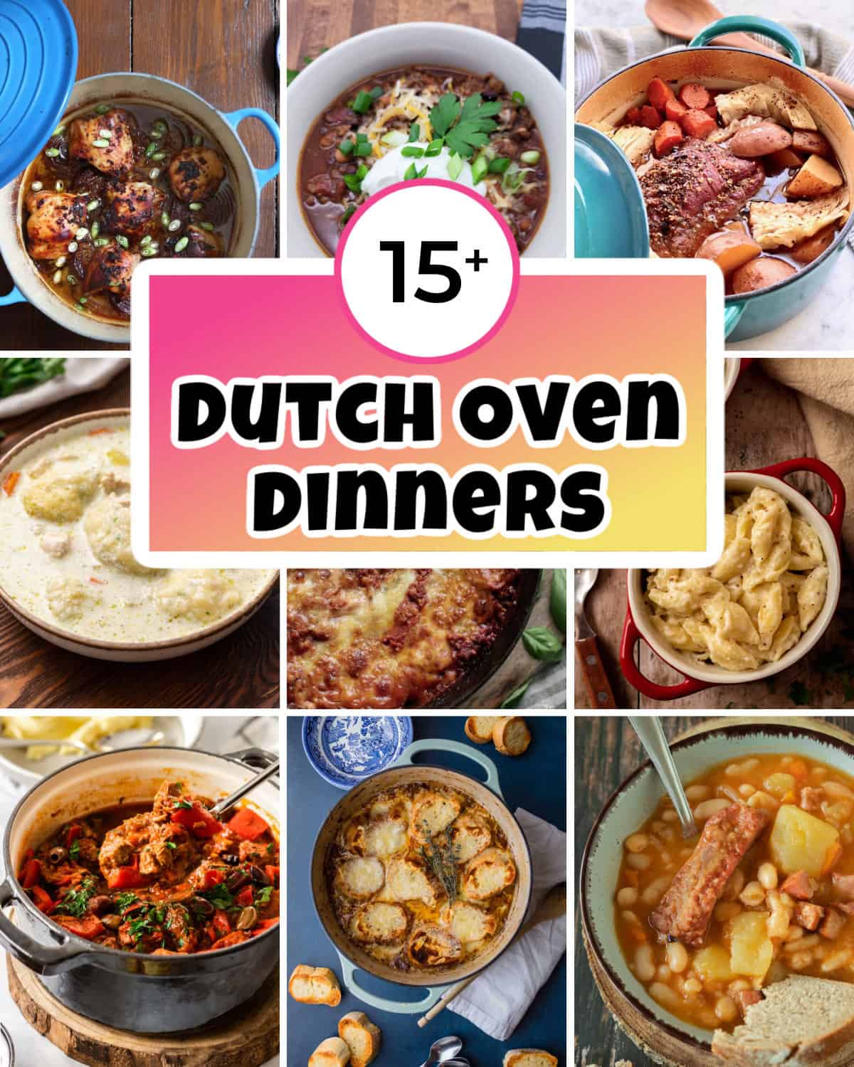 dutch oven dinners featured pin